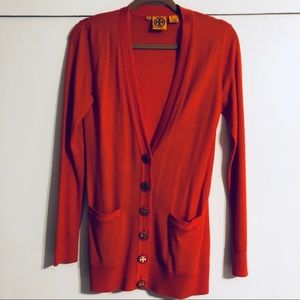 Tory Burch Long Cardigan Sweater